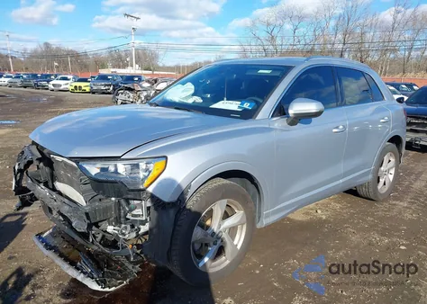2020 Audi Q3 Premium 45 Tfsi Quattro Tiptronic z USA, uszkodzony, nr VIN WA1AECF38L1122686